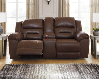 Stoneland DBL Rec Loveseat w/Console