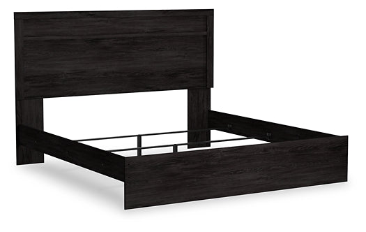 Belachime King Panel Bed with Dresser and 2 Nightstands