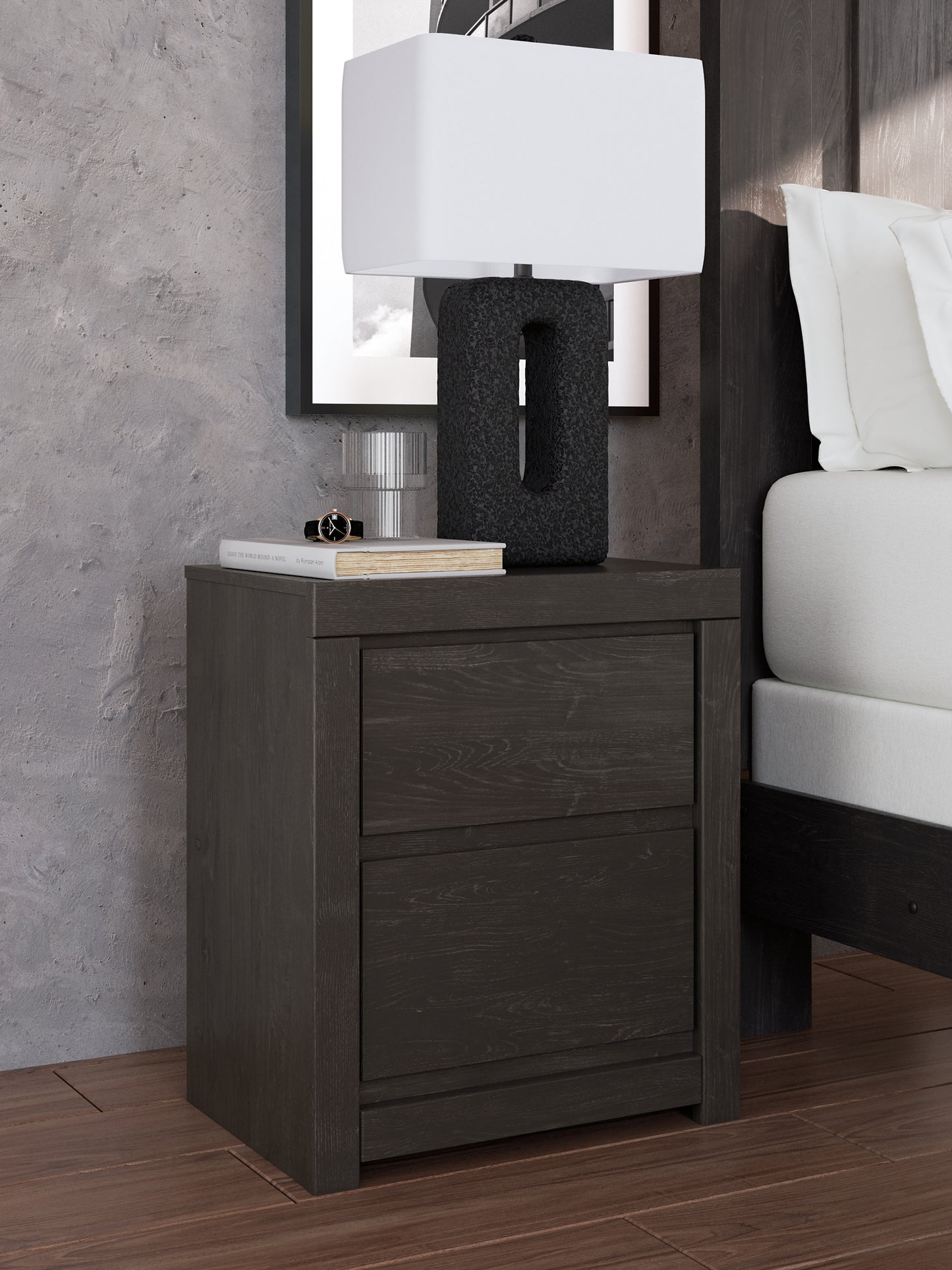 Fraluna Two Drawer Night Stand